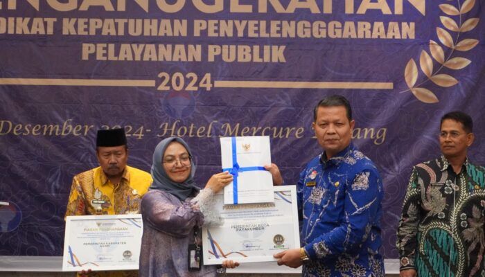Kepatuhan Pelayanan Publik, Payakumbuh Peringkat Pertama se-Sumbar