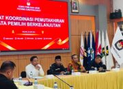 KPU Sumbar Gelar Rakor Pemutakhiran Data Pemilih Berkelanjutan Tahun 2025