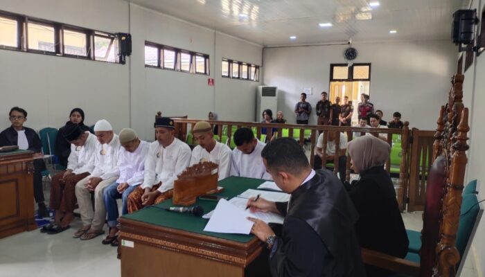 Enam Terdakwa Kasus Ganja di Pasaman Dituntut Berat, Tiga Diantaranya Terancam Hukuman Mati