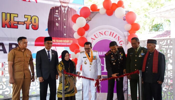 Peringati HUT Bhayangkara ke-79, Polres Tanah Datar Launching Rumah Psikologi