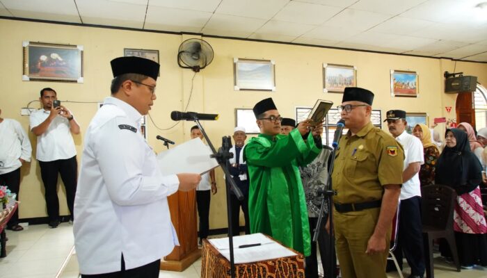 Ayandi Dilantik Sebagai Pj. Wali Nagari Batu Taba Gantikan Almarhum Yendra Gusli