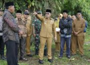 Bupati Tanah Datar Tinjau Lokasi Rencana Pembangunan Gedung PAUD dan TK di Nagari Jaho