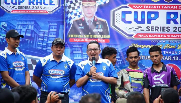 Eka Putra: Race Series Tahun 2025 di Sirkuit non Permanen Lapangan Cindua Mato Batusangkar Berdampak Positif bagi UMKM