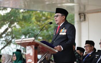 Pemkab Tanah Datar Gelar Upacara Peringatan Hari Koperasi ke-78 dan HKN ke-32 di Lapangan Cindua Mato