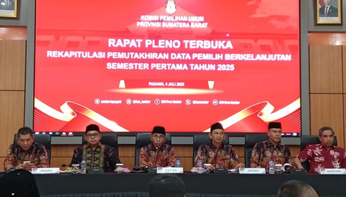 Setelah Pemutakhiran Data, KPU Sumbar Tetapkan 4.122.644 Pemilih di Daerah Ini