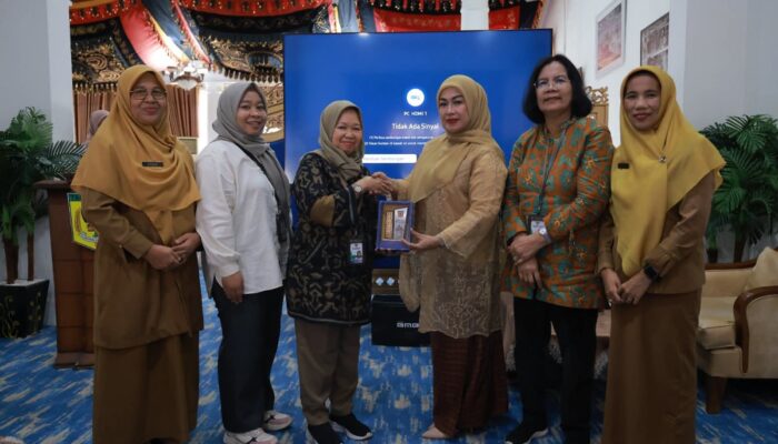 Perpustakaan Daerah Tanah Datar Dinilai Tim Penilaian Akreditasi Perpusnas