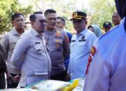 Sambut HUT RI ke- 80, Polres Tanah Datar Gelar Operasi GPM di Parkiran Depan Lapangan Cindua Mato