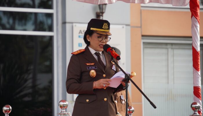 Kejati Sumbar Gelar Upacara Peringatan Hari Lahir Kejaksaan RI ke-80
