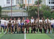 Peringatan Harlah Kejaksaan ke-80 di Padang, Tim Media Soccer Sumbar Vs Tim Soccer Kejati Imbang 3-3