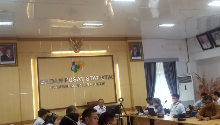 Kepala BPS Sumbar Ungkapkan, Inflasi Tertinggi Terdapat di Kabupaten Pasaman Barat dan Terendah di Kota Padang