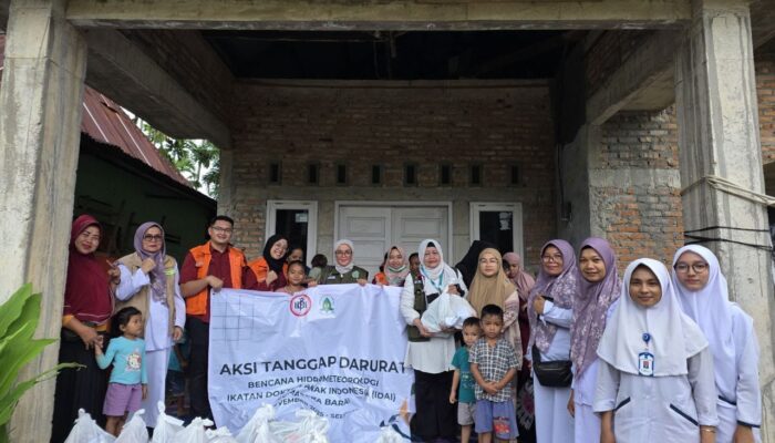 IDAI Sumbar Berikan Layanan Komprehensif untuk 631 Anak Terdampak Bencana Hidrometeorologi